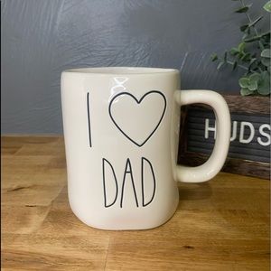 Rae Dunn I LOVE DAD Mug